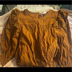 Burnt orange fall dress!